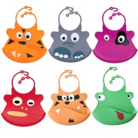 Monsters Baberos de silicona